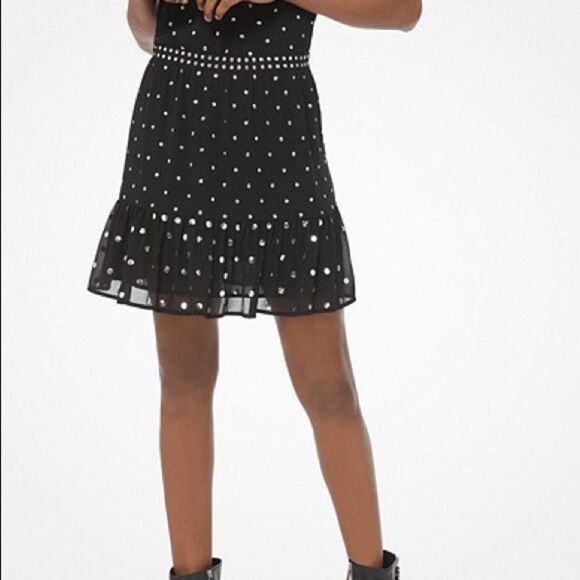 Michael Kors Flounce Sequin Skirt NWT Size small - Picture 3 of 6